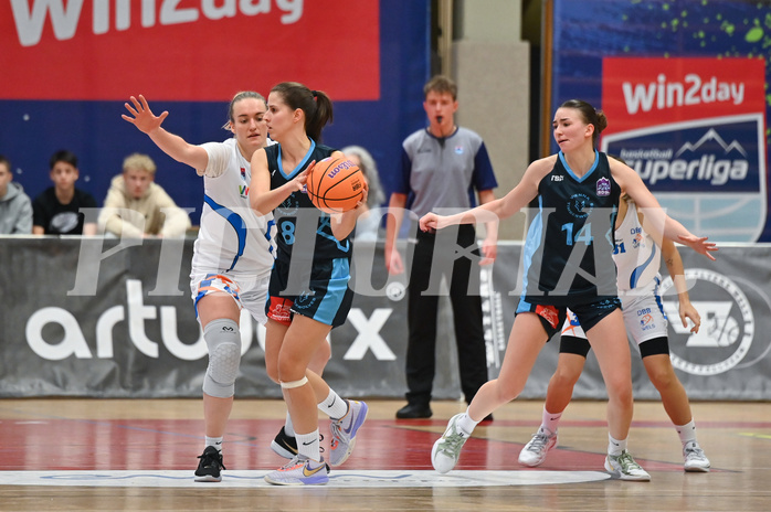 Basketball Superliga 2024/25, Grunddurchgang 8.Runde, DBB Wels vs Vienna Timberwolves,

