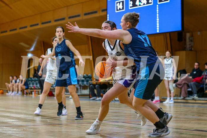 01.12.2024 Österreichischer Basketballverband 2024/25, SLWU19, Vienna United vs. Vienna Timberwolves