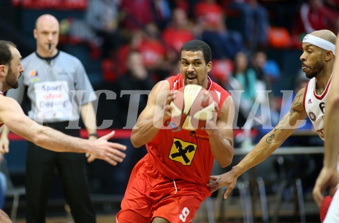 Basketball ABL 2016/17, Playoff VF Spiel 1 BC Vienna vs. WBC Wels


