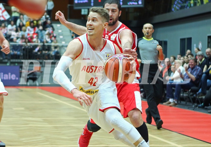 Basketball FIBA Basketball World Cup 2019 European Qualifiers,  First Round Austria vs. Georgia


