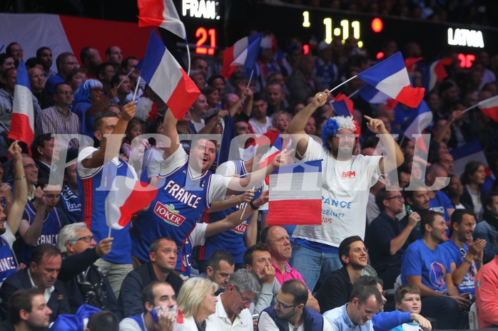 Basketball Eurobasket 2015  Team France vs. Team Latvia


