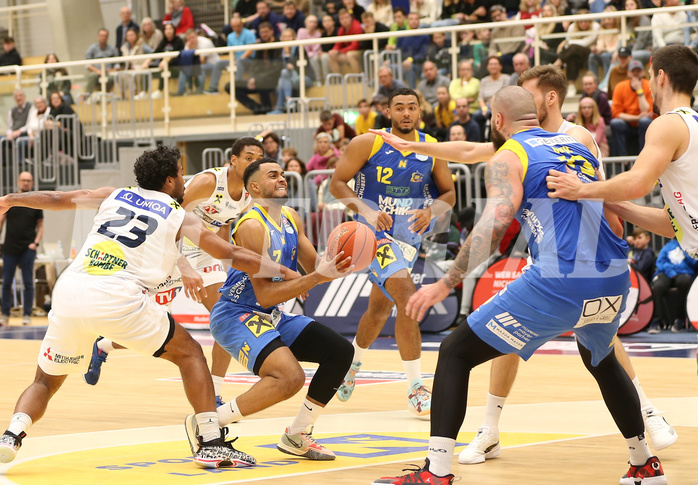 Basketball Superliga 2022/23, Grunddurchgang 6.Runde SKN St.Pölten vs. Gmunden Swans