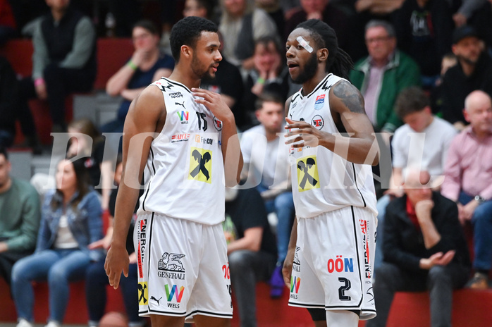 Basketball, Superliga 2024/25, Plazierungsrunde 7.Runde, Flyers Wels vs. Klosterneuburg Dukes,