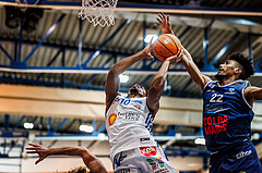Basketball, win2day Basketball Superliga 2024/25, Grunddurchgang Runde 19, Oberwart Gunners, BBC Nord Dragonz, Robert Allen (10)