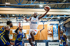 Basketball, bet-at-home Basketball Superliga 2020/21, Grunddurchgang, 12. Runde, Oberwart Gunners, UBSC Graz, Quincy Diggs (13)