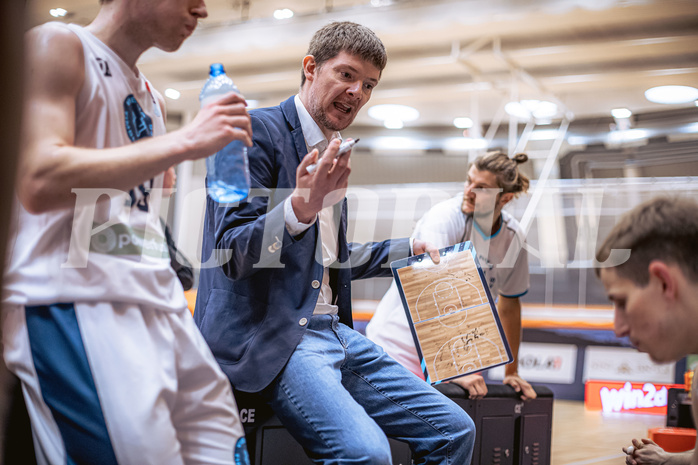 Basketball, Win2Day Superliga 2022/23, 7. Qualifikationsrunde, Vienna Timberwolves, BBC Nord Dragonz, Hubert Schmidt (Head Coach) Basketball, Win2Day Superliga 2022/23, 7. Qualifikationsrunde, Vienna Timberwolves, BBC Nord Dragonz, Hubert Schmidt (Head Coach)