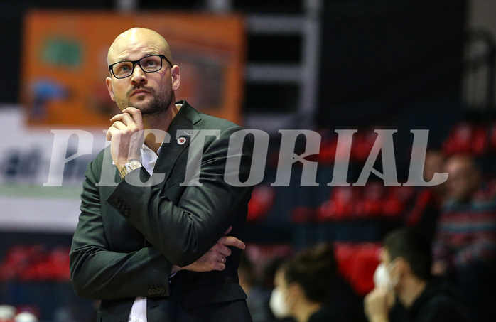 Basketball Superliga 2021/22, Grunddurchgang 5.Runde BC Vienna vs. Flyers Wels


