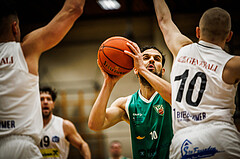 Basketball, Basketball Zweite Liga 2022/23, Grunddurchgang 12.Runde, Mattersburg Rocks, KOS Celovec, Veljko Dena (10)