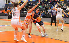 Basketball Damen Superliga 2023/24, Grunddurchgang 9.Runde BK Duchess Klosterneuburg vs. Vienna Timberwolves