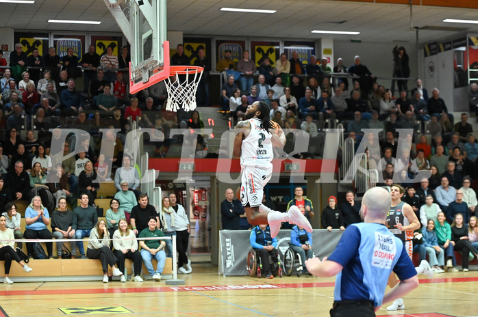 Basketball, Superliga 2024/25, Grunddurchgang 19.Runde, Flyers Wels vs. Klosterneuburg,