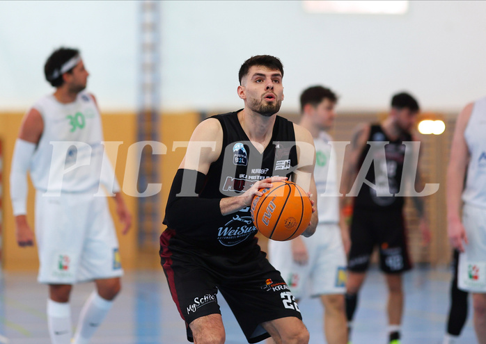 Basketball Zweite Liga 2024/25, Grunddurchgang 19.Runde Union Deutsch Wagram Aligators vs. Mistelbach Mustangs


