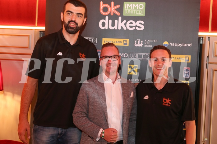 Basketball BSL 2019/20, Pressekonferenz BK IMMOunited Dukes vs. 



