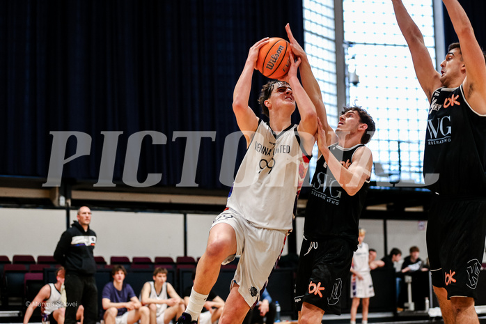 01.03.2025 Österreichischer Basketballverband 2024/25, SLMU19 Vienna United vs. Basket Dukes