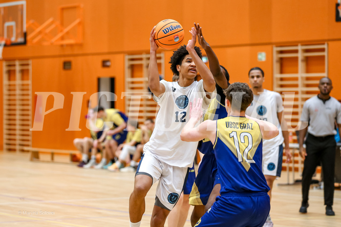 24.12.2024 Österreichischer Basketballverband 2024/25, SLMU19, Vienna Timberwolves vs. UBSC Graz