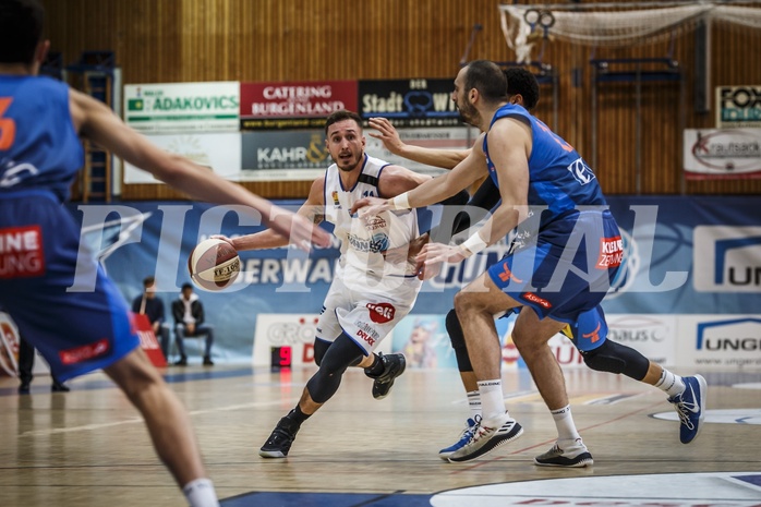 Basketball, ABL 2018/19, Grunddurchgang 25.Runde, Oberwart Gunners, Kapfenberg Bulls, Hayden Thomas Lescault (11)