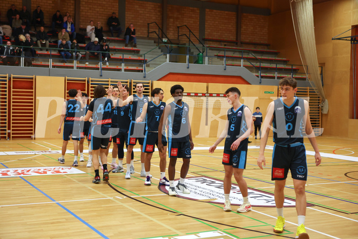 Basketball Zweite Liga 2024/25, Grunddurchgang 15.Runde Mistelbach Mustangs vs. Vienna Timberwolves