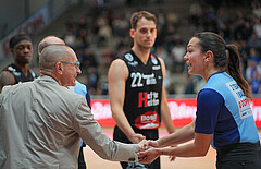Basketball Superliga 2024/25, Playoffs, Viertelfinale Spiel 1 Oberwart Gunners vs. Kapfenberg Bulls


