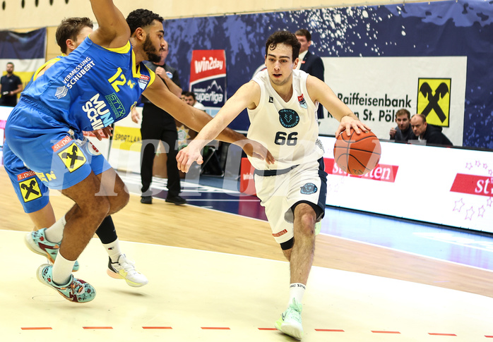 Basketball Superliga 2022/23, Grunddurchgang 9.Runde SKN St.Pölten vs. D.C. Timberwolves