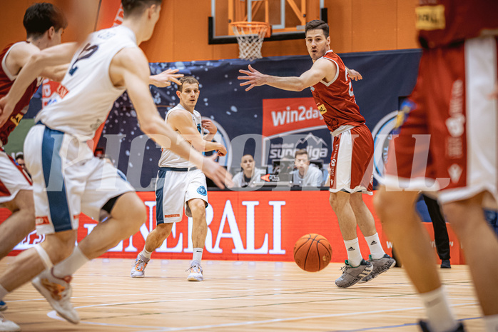 Basketball, Win2Day Superliga 2022/23, 5. Qualifikationsrunde, Vienna Timberwolves, Traiskirchen Lions, Elias Wlasak (8)