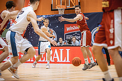 Basketball, Win2Day Superliga 2022/23, 5. Qualifikationsrunde, Vienna Timberwolves, Traiskirchen Lions, Elias Wlasak (8)