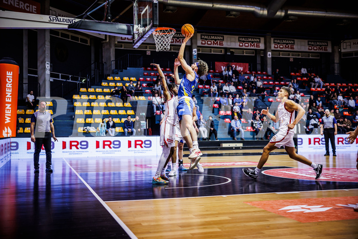 Basketball, Win2Day Superliga 2024/25, Grunddurchgang 6.Runde, BC Vienna, St. Pölten, Andrew Sims (32)