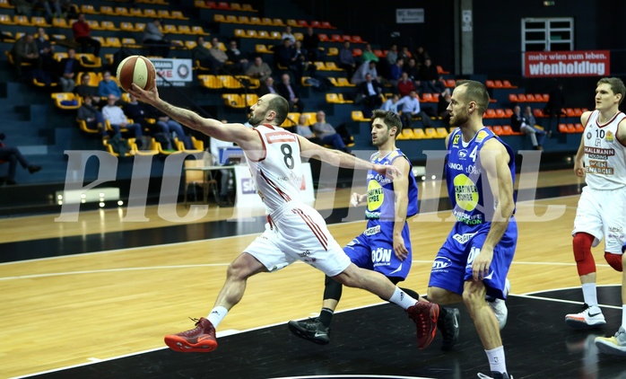 Basketball ABL 2016/17, Grunddurchgang 13.Runde BC Vienna vs. Gmunden Swans



