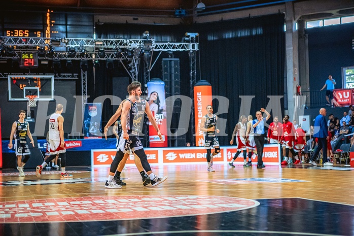 Basketball, Win2Day Superliga 2022/23, Playoff, Finale Spiel 4, BC Vienna, Gmunden Swans, 