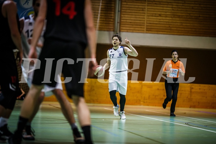 Basketball, 2.Bundesliga, Grunddurchgang 18.Runde, BBC Nord Dragonz, Mistelbach Mustangs, Ognjen Drljaca (27)