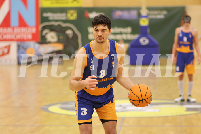 Basketball Zweite Liga 2024/25, Grunddurchgang 14.Runde Dornbirn Lions vs. BBU Salzburg


