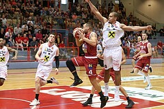 Basketball ABL 2015/16 Grunddurchgang 35.Runde Traiskirchen Lions vs. WBC Wels



