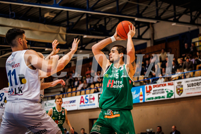 Basketball, Basketball Austria Cup 2022/23, Achtelfinale, Oberwart Gunners, Kapfenberg Bulls, 