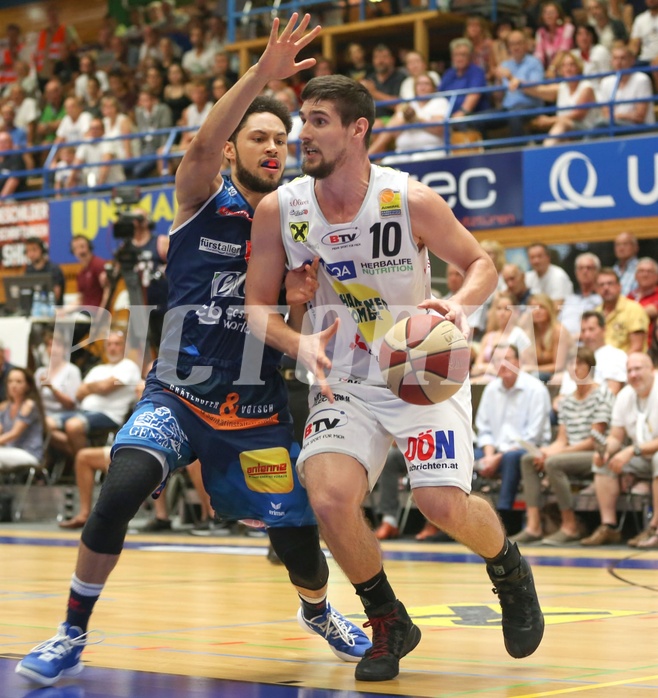 Basketball ABL 2017/18, Playoff Finale Spiel 3 Gmunden Swans vs. Kapfenberg Bulls 