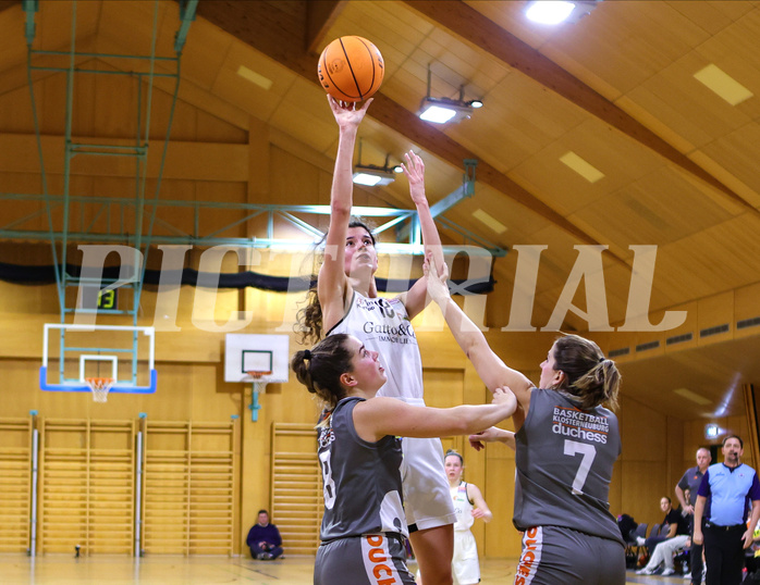 Basketball Damen Superliga 2023/24, Grunddurchgang .Runde Basket Flames vs. Duchess Klosterneuburg