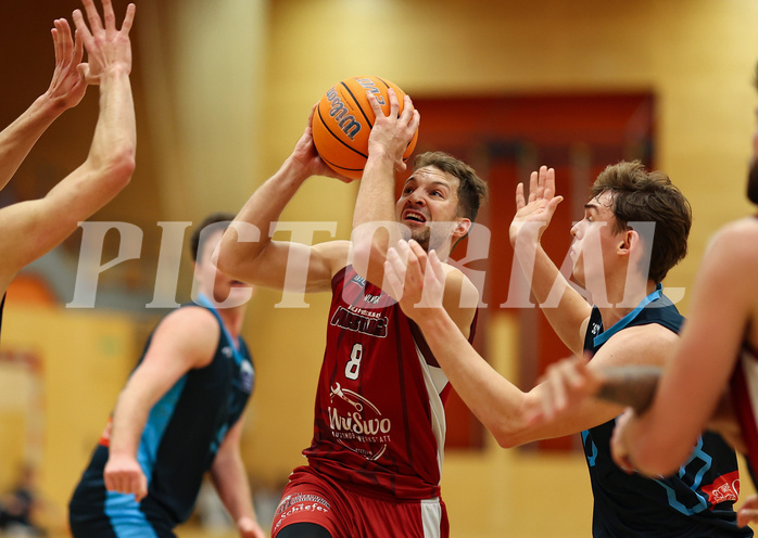 Basketball Zweite Liga 2024/25, Grunddurchgang 15.Runde Mistelbach Mustangs vs. Vienna Timberwolves


