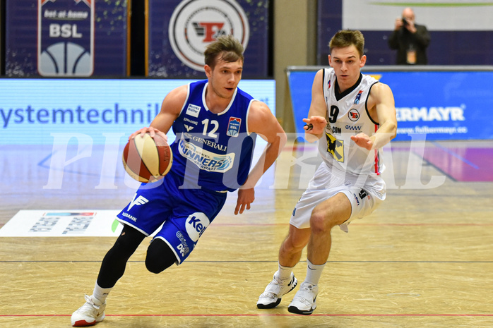 Basketball Superliga 2020/21, Platzierungsrunde 10. Runde Flyers Wels vs. Oberwart