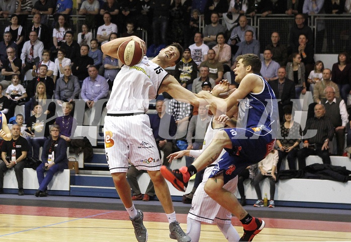 Basketball ABL 2015/16 Grunddurchgang 26.Runde  Güssing Knights vs Kapfenberg Bulls
