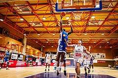 Basketball, win2day Basketball Superliga 2023/224, Grunddurchgang Runde 16, BBC Nord Dragonz, Oberwart Gunners, Kris Monroe (13)