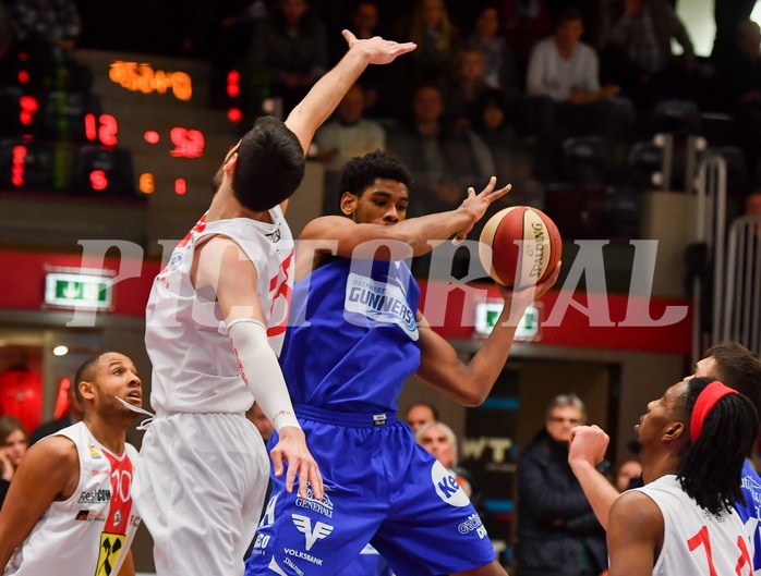 Basketball ABL 2017/18, Grunddurchgang 12.Runde Flyers Wels vs. Oberwart Gunners


