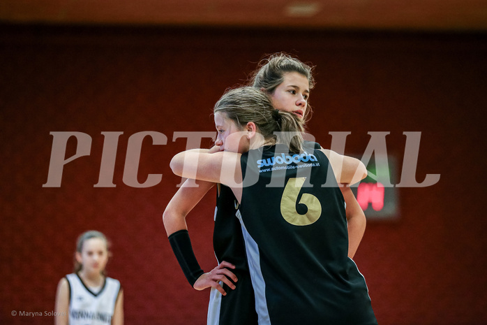 23.11.2024 Österreichischer Basketballverband 2024/25, SLWU14, Vienna United vs. VKL Vikings Swans

