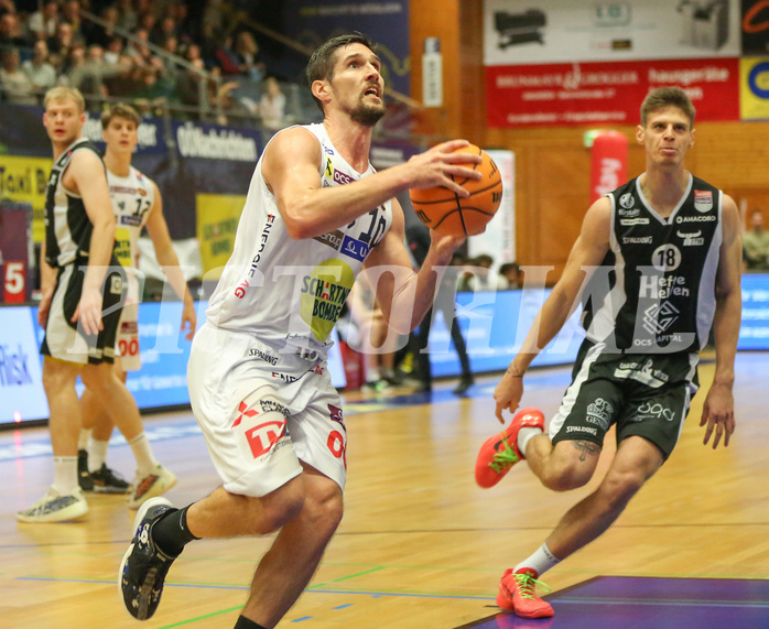 Basketball Superliga 2023/24, Grunddurchgang 18.Runde Gmunden Swans vs. Kapfenberg Bulls