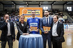 Basketball, ABL 2018/19, Playoff HF Spiel 2, Oberwart Gunners, Gmunden Swans, 