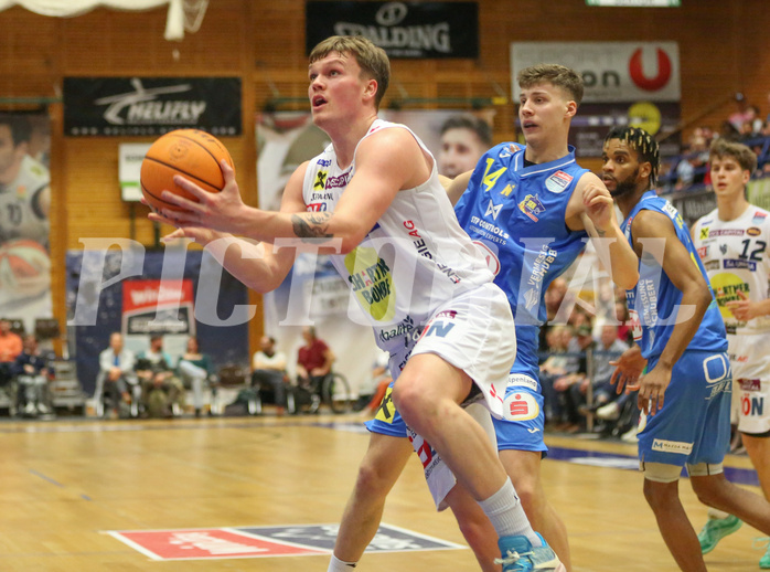 Basketball Superliga 2023/24, Grunddurchgang 20.Runde Gmunden Swans vs. SKN St. Pölten