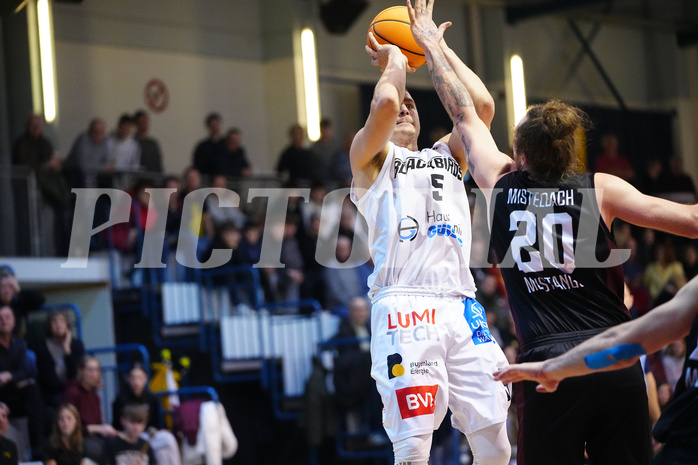 Basketball 2. Liga 2024/25, Grunddurchgang 20.Runde , Güssing vs. Mistelbach


