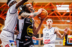 Basketball, win2day Basketball Superliga 2024/25, Playoffs Halbfinale 4. Spiel
, BBC Nord Dragonz, Gmunden Swans, Joseph Reece (20)