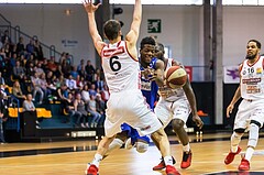Basketball ABL 2015/16 Playoff Halbfinale Spiel 3 BC Vienna vs Oberwart Gunners