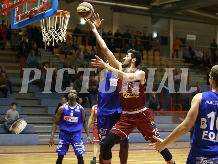 Basketball ABL 2016/17, Grunddurchgang 14.Runde Traiskirchen Lions vs. Oberwart Gunners