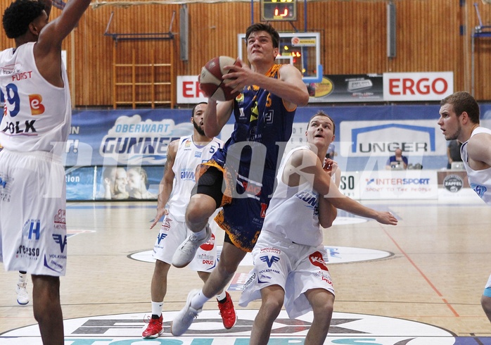 Basketball ABL 2017/18 Grunddurchgang 7.Runde RaiffeisenOberwart Gunners vs Fürstenfeld Panthers