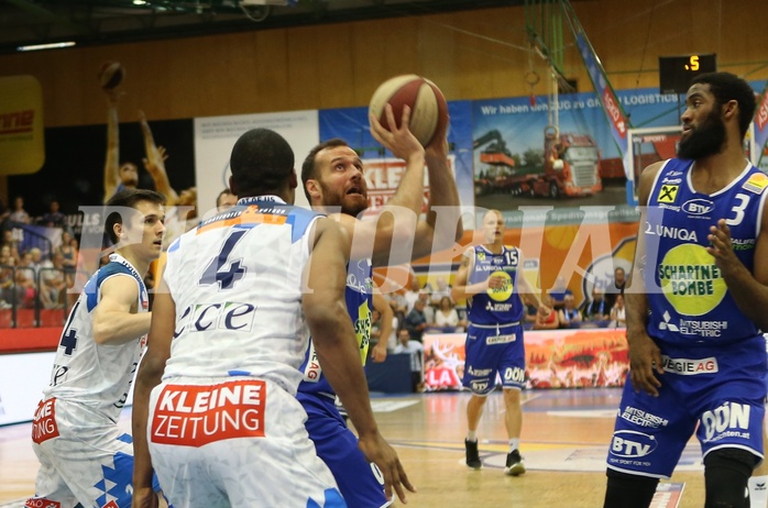 Basketball ABL 2017/18, Playoff Finale Spiel 5 Kapfenberg Bulls vs. Gmunden Swans