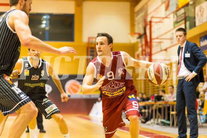 Basketball ABL 2015/16 Grunddurchgang 25.Runde Traiskirchen Lions vs. Güssing Knights 