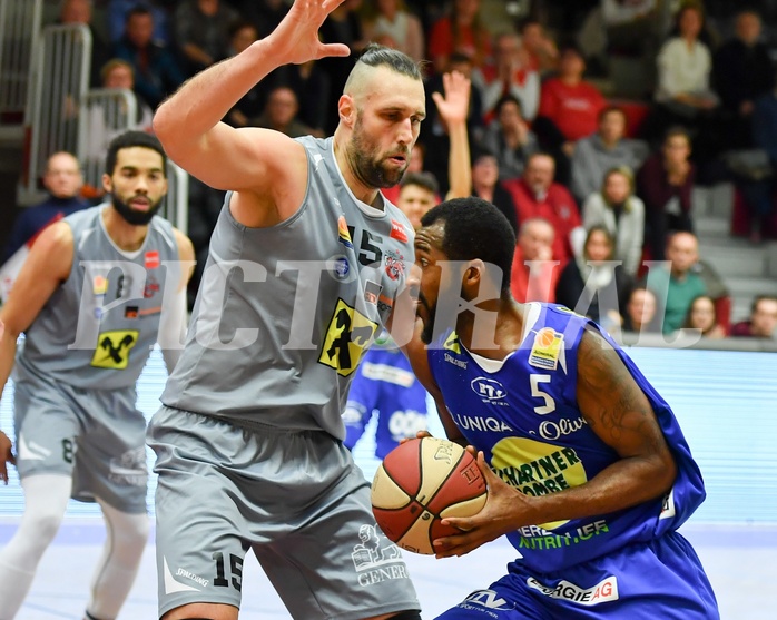 Basketball ABL 2016/17, Grunddurchgang 20.Runde WBC Wels vs. Gmunden Swans